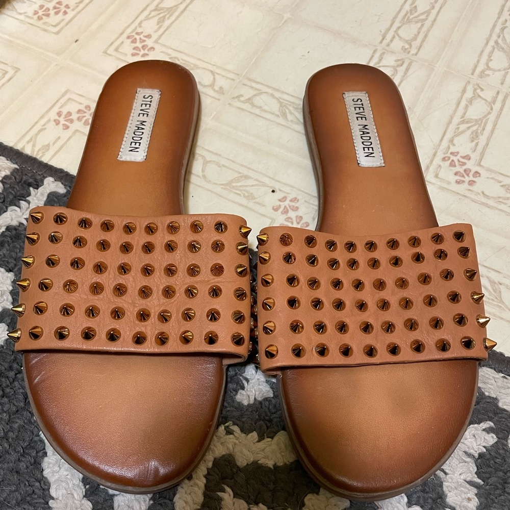 Steve Madden Farryn slide sandals size 8